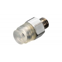 FLAT SUCTION CUP(SILICON/CLOUDY TRANSP)