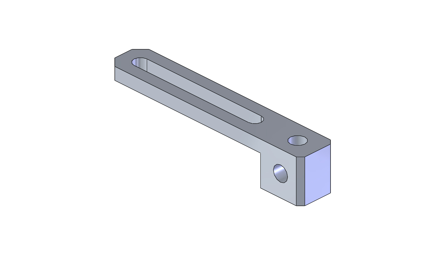SLIDE BRACKET 40 M6