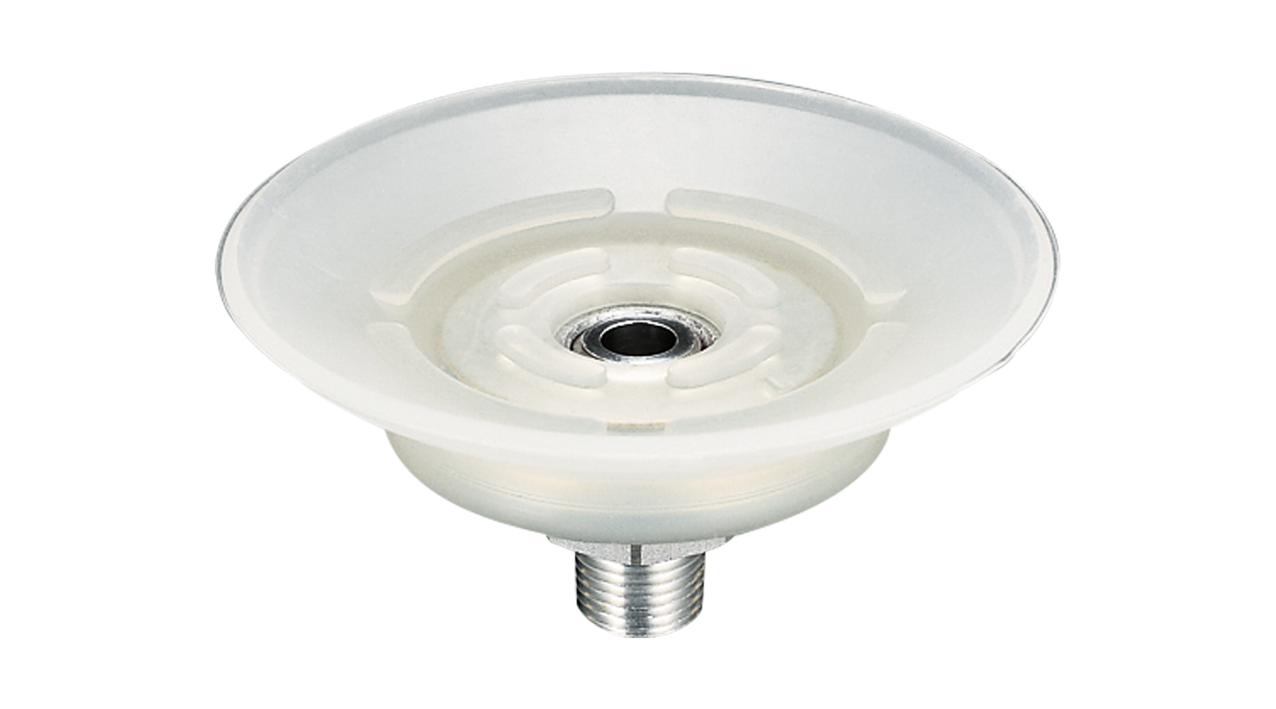 FLAT SUCTION CUP(SILICON/CLOUDY TRANSP)