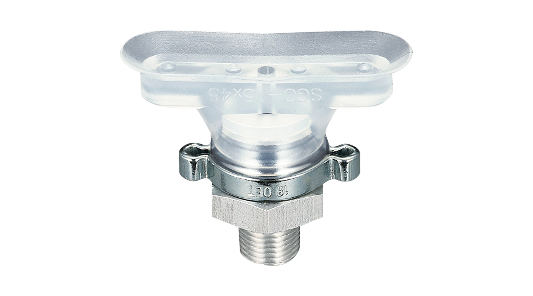 OVAL CUP(SILICON/CLOUDY TRANSP)