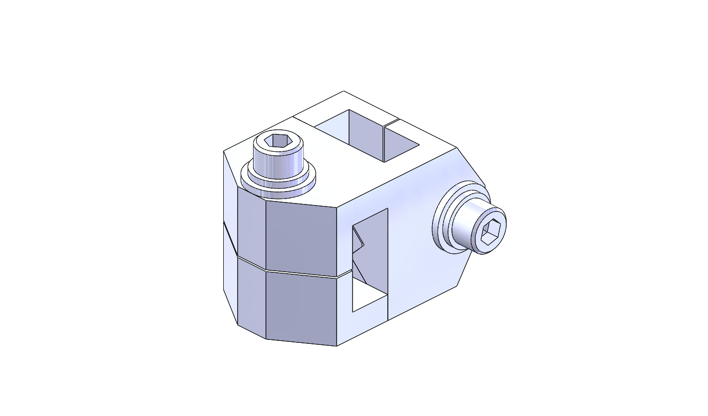 SQUARE CROSS CONNECTOR(10-20)