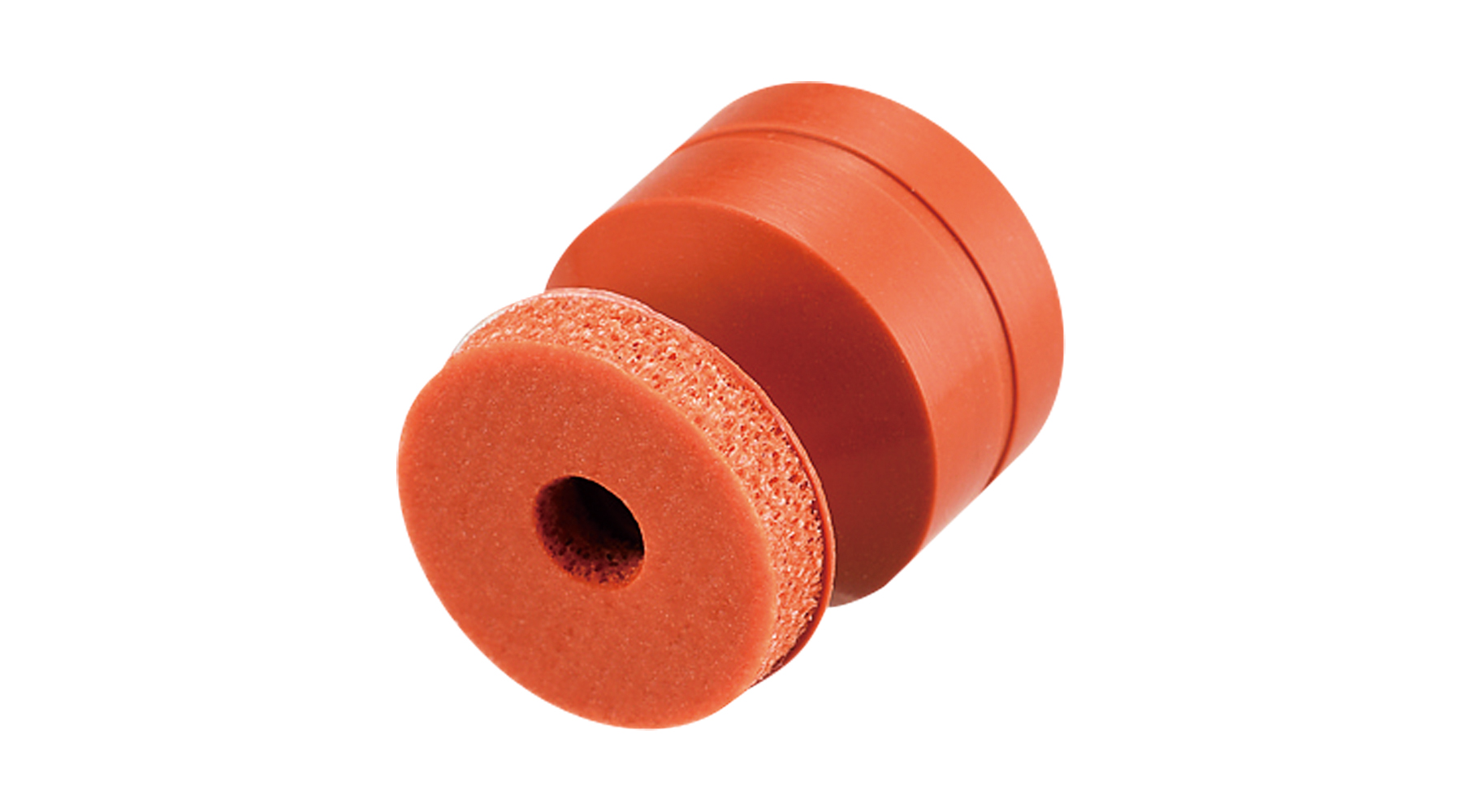 SUCTION CUP W/SPONGE(SILICON/BROWN)