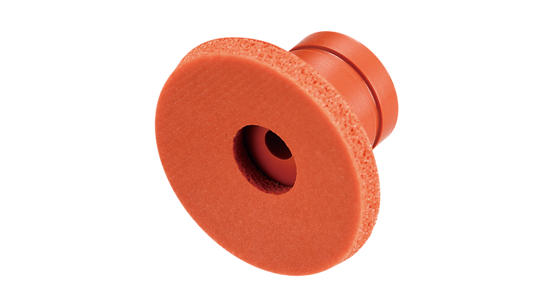 SUCTION CUP W/SPONGE(SILICON/BROWN)