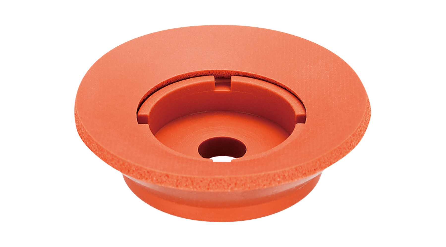 SUCTION CUP W/SPONGE(SILICON/BROWN)